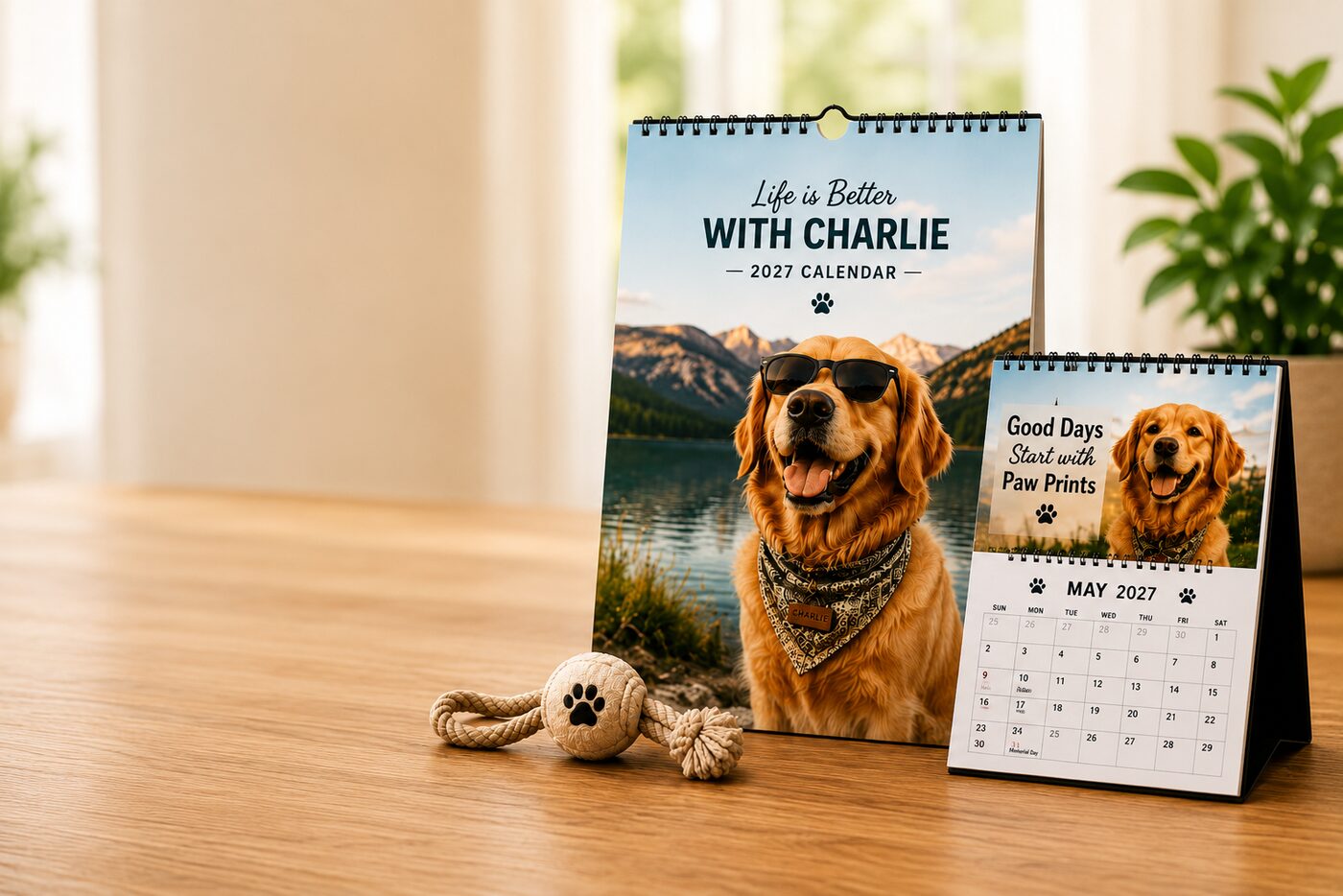 Wall Calendars — custom photo calendar printed and shipped by Calndr