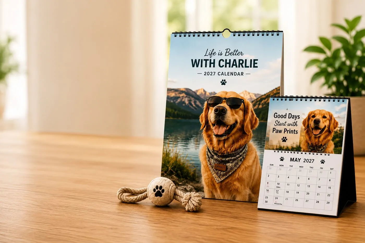 Wall Calendars — custom photo calendar printed and shipped by Calndr